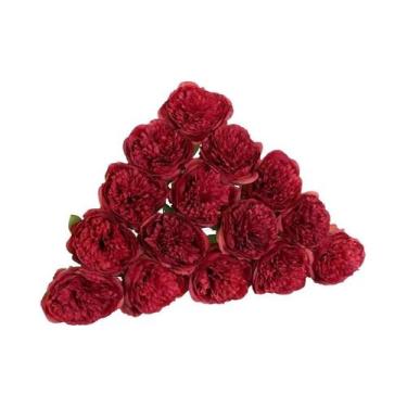 Imagem de Flores Artificiais De Peônia De 20cm Com Caule, 3, 5, 10 Peças Para De