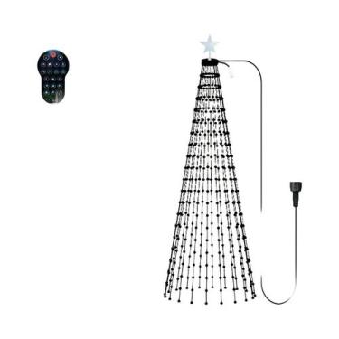 Imagem de Luzes De Natal LED RGB Inteligentes 400 LEDs Decoração De Feriado Inte