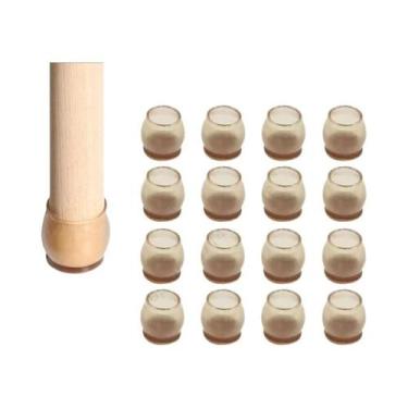 Imagem de 16 Peças De Protetores De Silicone Para Pés De Móveis, Antiderrapantes