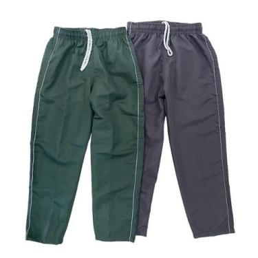 Imagem de Calça Tactel Infantil Unissex Reforçada Costura Tripla  4 a 16 ANOS  E