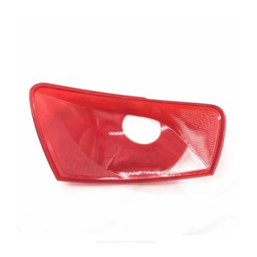 Imagem de compatível com seat ibiza 2008 carcaça da lâmpada traseira do carro transparente capa traseira lente escudo substituir abajur capa(Right)