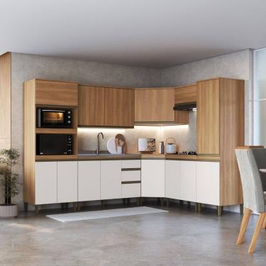 Imagem de Cozinha Modulada 8 Pecas sem Pia Cecilia J Carvalho