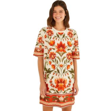 Imagem de Vestido Tshirt Farm Rio Big Natália-Feminino