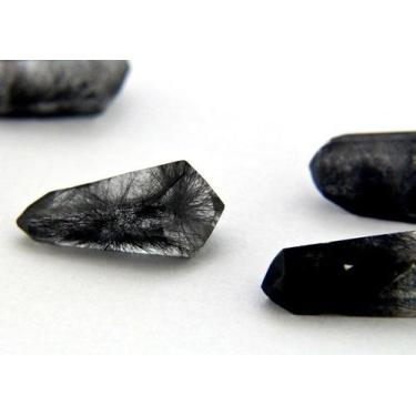 Imagem de Quartzo Tibetano ou Cristal do Tibé pedra Bi-terminado - CristaisdeCur