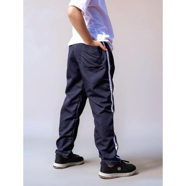 Imagem de Calça Infantil Masculina Popular Tactel Leve Uniforme Agasalho-Masculino