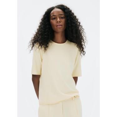 Imagem de Camiseta Hering Manga Curta Em Tricô Leve Feminina-Feminino