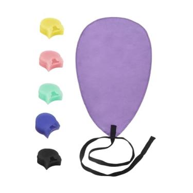 Imagem de Colaxi Conjunto de 5 peças de apoio de polegar para clarinete, compatível com a maioria dos clarinetes, com pano de limpeza e almofadas protetoras