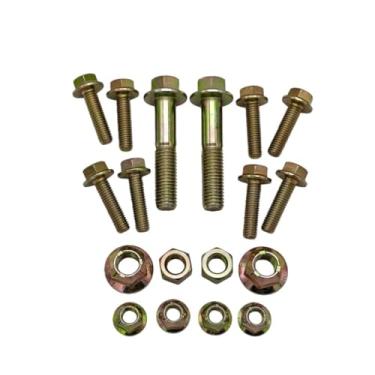 Imagem de BBMTA Kit de parafusos e porcas de choque de substituição para Jeep Wrangler TJ e LJ 1997-2006 Kit de parafusos de choque