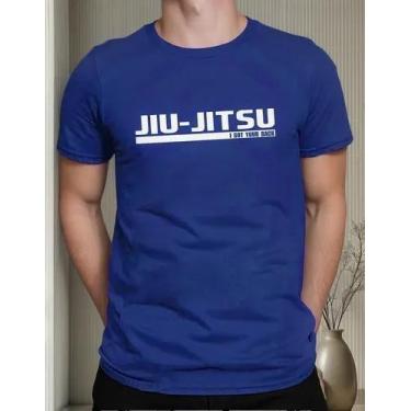 Imagem de Camiseta Camisa Adulto Feminina Masculina 100% Algodão Luta Jiu Jitsu 