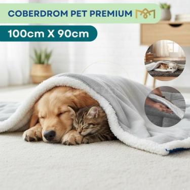 Imagem de Coberdrom Pet Premium Sherpa Carneirinho Quentinho Antialérgico Confor