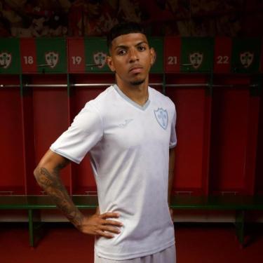 Imagem de Camisa Portuguesa II Joma 2026 Jogador Branca/Prata-Masculino