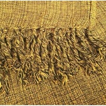 Imagem de Manta para Sofá Gigante 2,40x1,80m Casal Algodão Macio Decorativa(Ouro Velho)