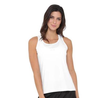 Imagem de Regata Speedo Interlock Feminina, Branco, G, Feminino