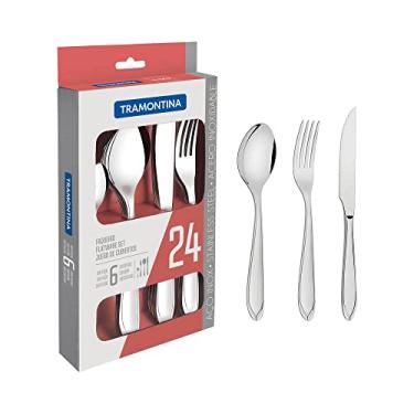 Imagem de Faqueiro Aço Inox 24 Pç Tramontina Inox