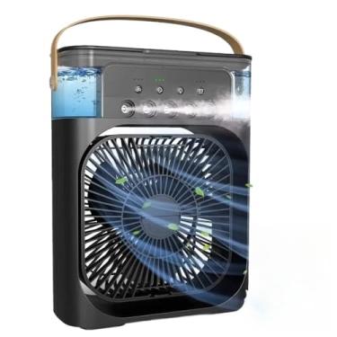 Imagem de Ventilador Umidificador Portátil Com Refrigeração De Ar Reservatório De Água