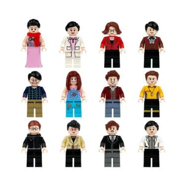 Imagem de Figuras Miniaturas Para Crianças, Blocos De Montar, Bonecos Humanoides