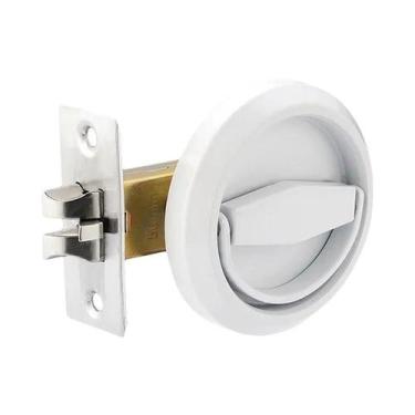 Imagem de Fechadura De Porta Invisível Embutida Em Aço Inoxidável Com Puxador De