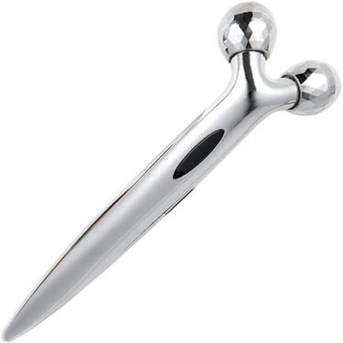 Imagem de Kit 2 Prod. Aparelho Fisioterapia Acupuntura Tens E Fes Portátil Cx E Mini Rolo De Massagem Prata