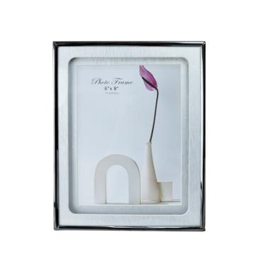 Imagem de Porta Retrato De Alumínio 20X25cm 