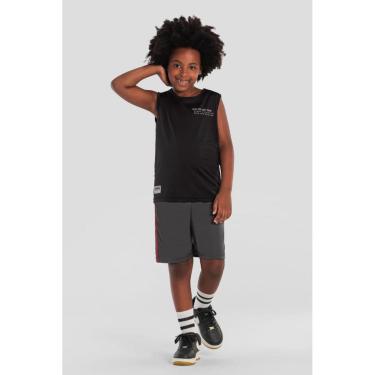 Imagem de Bermuda infantil menino esportiva Brandili Active-Masculino
