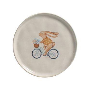 Imagem de Prato Sobremesa Em Cerâmica Bio Sweet Road 22cm Porto Brasil