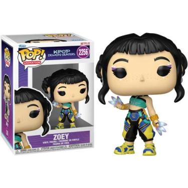 Imagem de Funko Pop! Animation K-Pop Demon Hunters Zoey 2256 - DRM1030DHZ2256, F