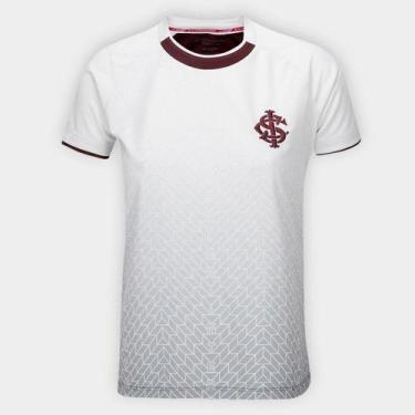 Imagem de Camiseta Internacional Champion II Feminina - Betel Sport, Bordô, Cinz