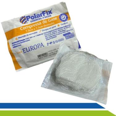 Imagem de Compressa de Gaze Estéril Europa Alta Absorção Segurança para Curativo