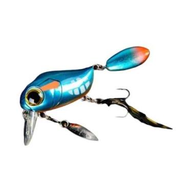 Imagem de Iscas Artificiais Rígidas De Superfície 8g Com Glitter Para Pesca De R