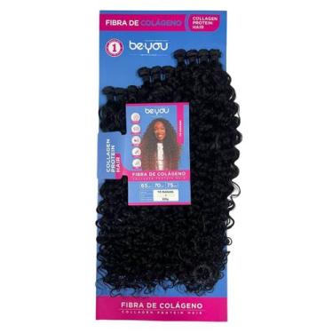 Imagem de Cabelo cacheado tô passada aplique fibra de colágenobe you, 1