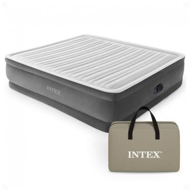 Imagem de Colchão Inflável, INTEX Comfort Plush, Cinza