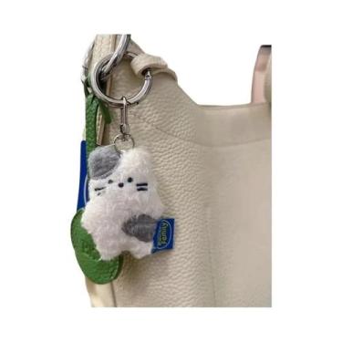 Imagem de Chaveiro De Pelúcia De Coelho Macio De 7cm, Brinquedo De Anime Para Cr