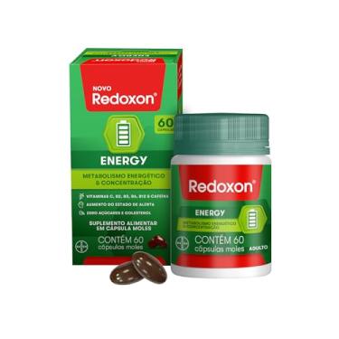 Imagem de Redoxon Energy, Multivitaminico com Vitamina C, Vitamina B12 e Cafeina, 60 Cápsulas