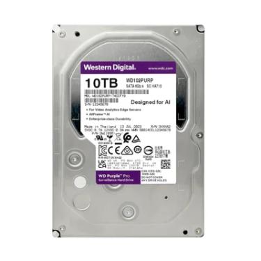 Imagem de Hd WD Purple Surveillance, 10tb, 3.5", 7200rpm, 512mb, Sata 6gb/s - Wd102purp