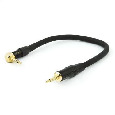 Imagem de Cabo P2 90° Estereo - Para P2 Profissional Mono - 8 Metros