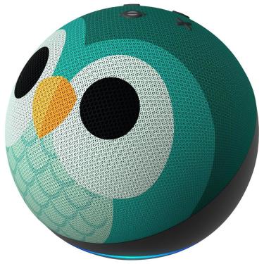 Imagem de Caixa De Som Amazon Echo Dot Kids 5 Geração / Alexa / Bluetooth - Coruja