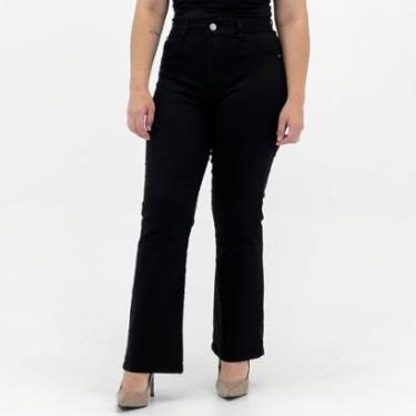 Imagem de Calça Young Style Petit Flare em Sarja Feminina-Feminino