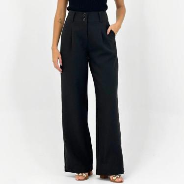 Imagem de Calça Yegrina Pantalona Alfaiataria em Tecido Feminina-Feminino