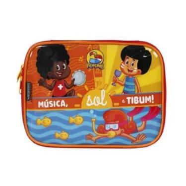 Imagem de Estojo Escolar Box Infantil Dermiwil Soft Luxo 3 Palavrinhas Cor: Verm