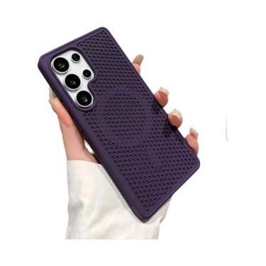 Imagem de Capa Magnética Fosca Para Samsung S25 S24 S23 S22 Ultra plus Magsafe À