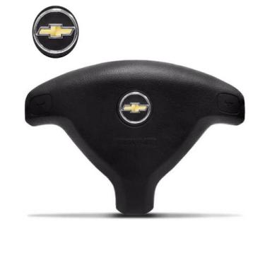 Imagem de Tampa Buz Volante Air Bag Zafira Astra Corsa Classic Dourado - AUTOPLA