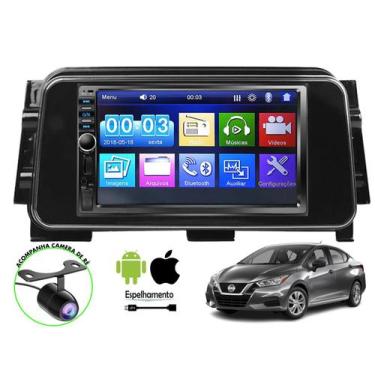 Imagem de Multimidia Nissan Versa 2021 Mp5 Bluetooth Usb Rádio Espelhamento 2 di