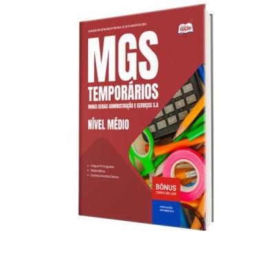 Imagem de Apostila MGS MG - Nível Médio - Apostilas Opção