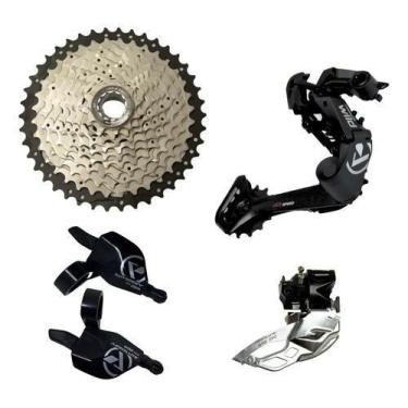 Imagem de Kit Transmissão Comcassete Absolute A7 20v 2x10 Mtb
