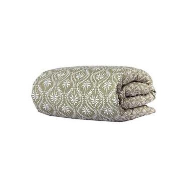 Imagem de Duvet Palmeiras Oliva 200 Fios Solteiro Verde