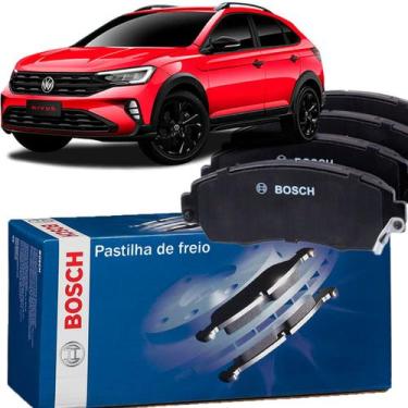 Imagem de Jogo de Pastilha de Freio Original Bosch Dianteiro e Traseiro Para Niv