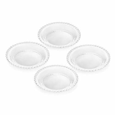 Imagem de Conjunto 4 Pratos Cristal Pearl 14cm Wolff