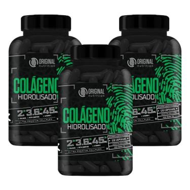 Imagem de Combo 3x Colágeno  Hidrolisado 120 Cáps - Original Nutrition-Unissex