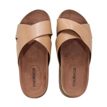 Imagem de Tamanco Moleca Napa Turim Camel, M, Napa turim camel, 38
