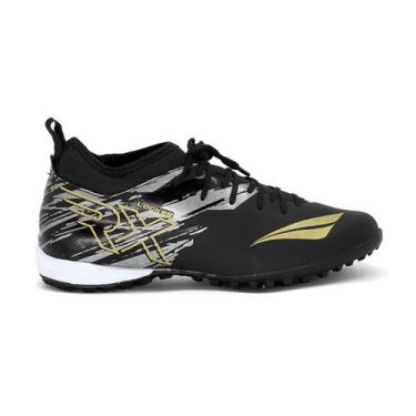 Imagem de Chuteira Society Penalty Rx Locker Y4 242284 Suiço, Preto, Dourado, 41